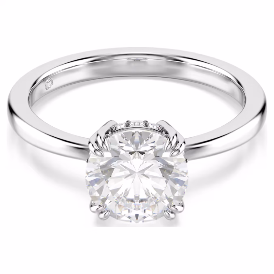 Swarovski prsten Constella Cocktail, Bijeli ton, Round
