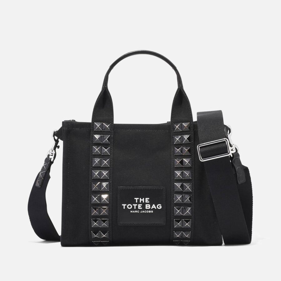 MARC JACOBS MINI TOTE STUDDED BLACK