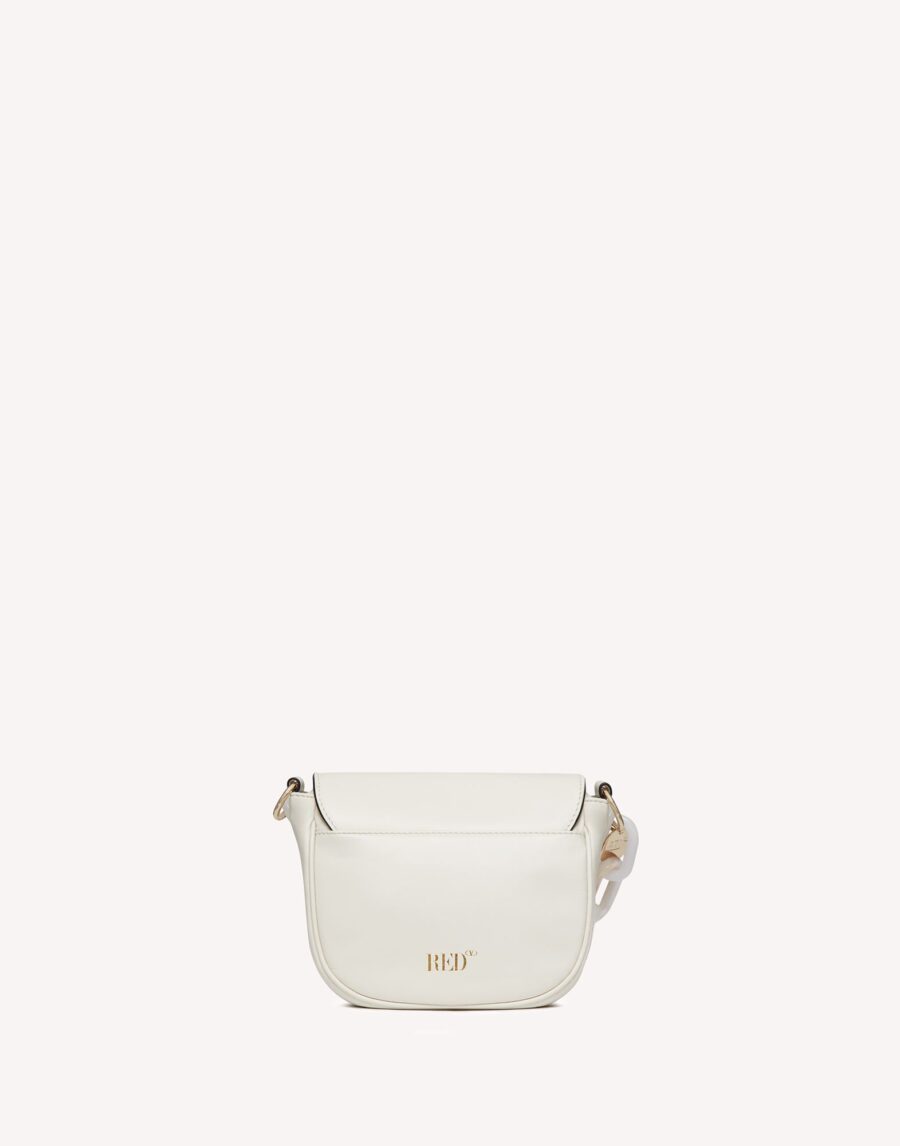 RED VALENTINO BAG CROSSBODY LATTE