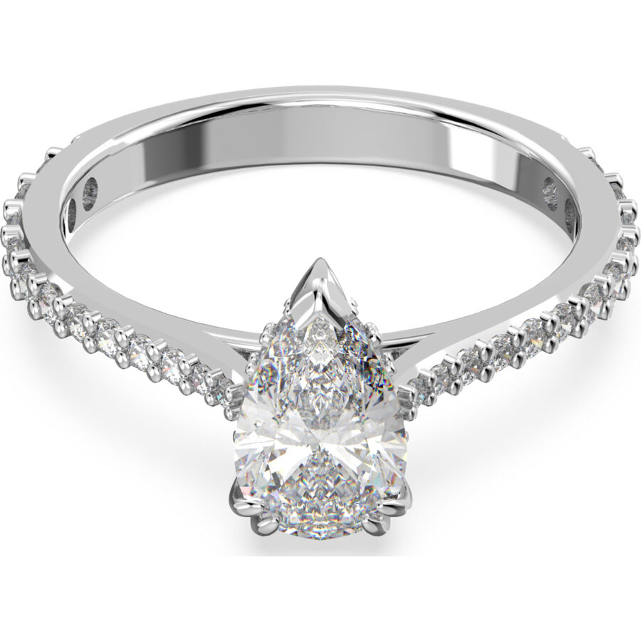 Swarovski prsten Stilla, Bijeli ton
