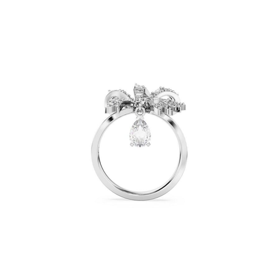 Swarovski prsten Hyperbola, Bijeli ton, Bow