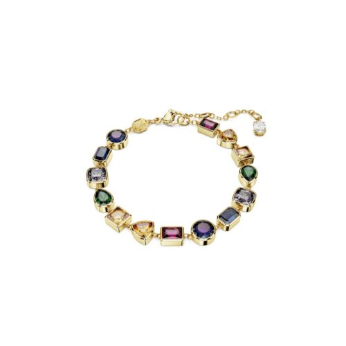 Swarovski narukvica Stilla, Vi&scaron;ebojna, Zlatni ton, Mix