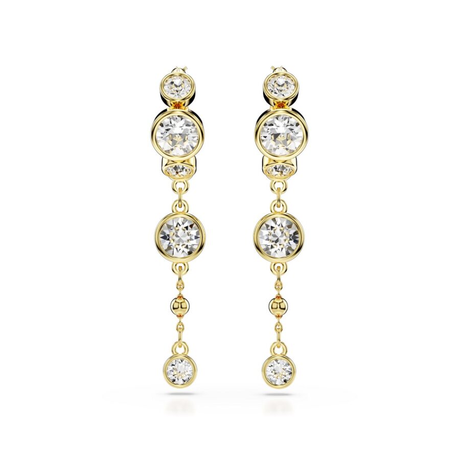 Swarovski naušnice Imber Drop, Mix, Round