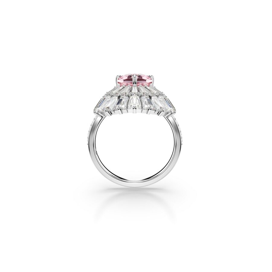 Swarovski prsten Idyllia Cocktail, Roza, Bijeli ton, Shell, Mix