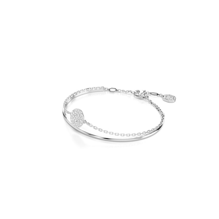 Swarovski narukvica Sublima Bangle, Bijeli ton