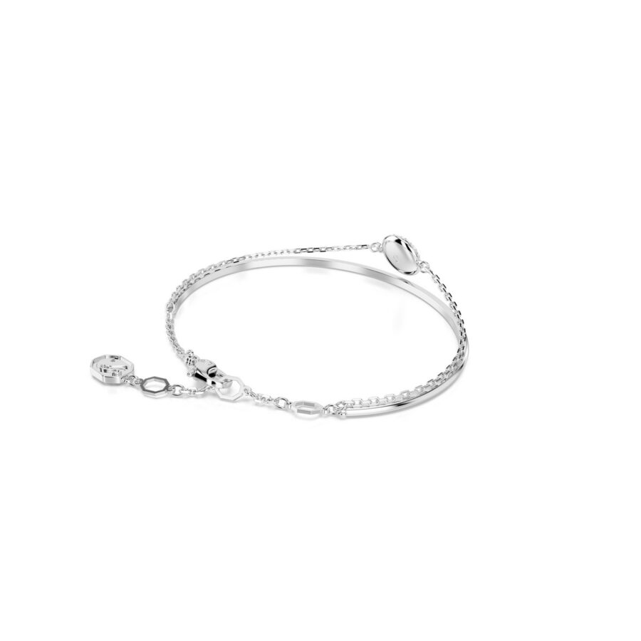 Swarovski narukvica Sublima Bangle, Bijeli ton