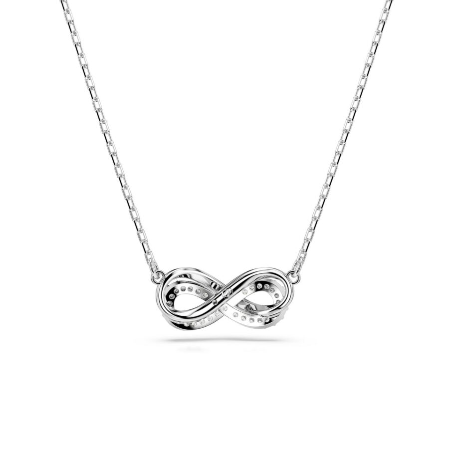 Swarovski lancic Hyperbola, Bijeli ton, Infinity, Pavé