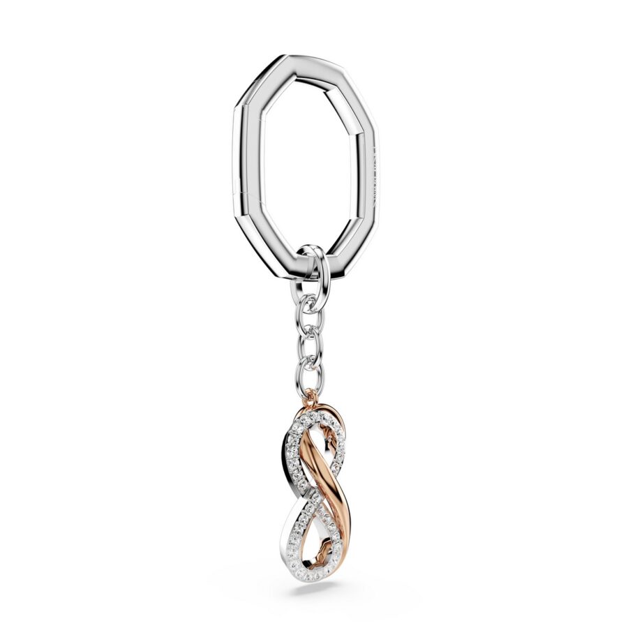 Swarovski privjesak za kljuceve Hyperbola Infinity, Bijela, Mix