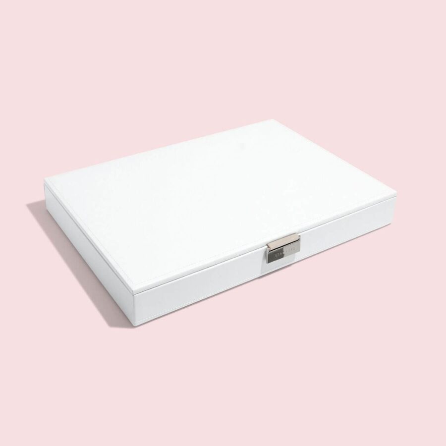 Stackers kutija za nakit Supersize Lid, White