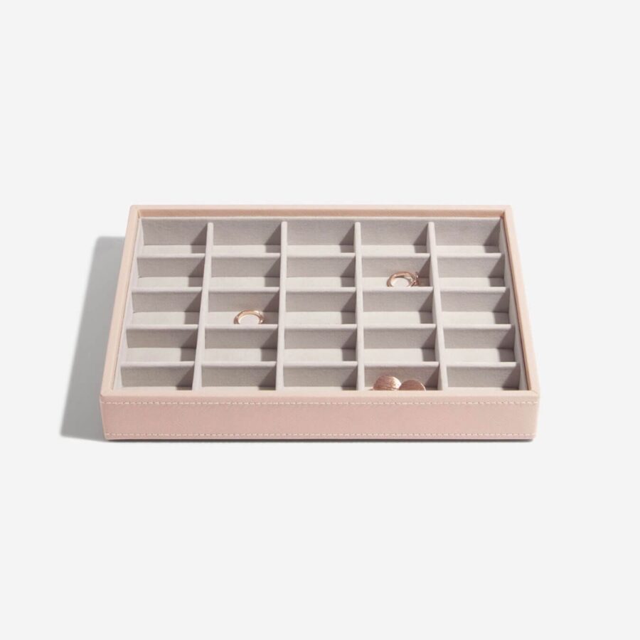 Stackers kutija za nakit Classic Lid Glass, Blush & Pink