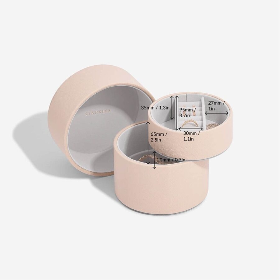 Stackers kutija za nakit Bedside, Blush & Gold