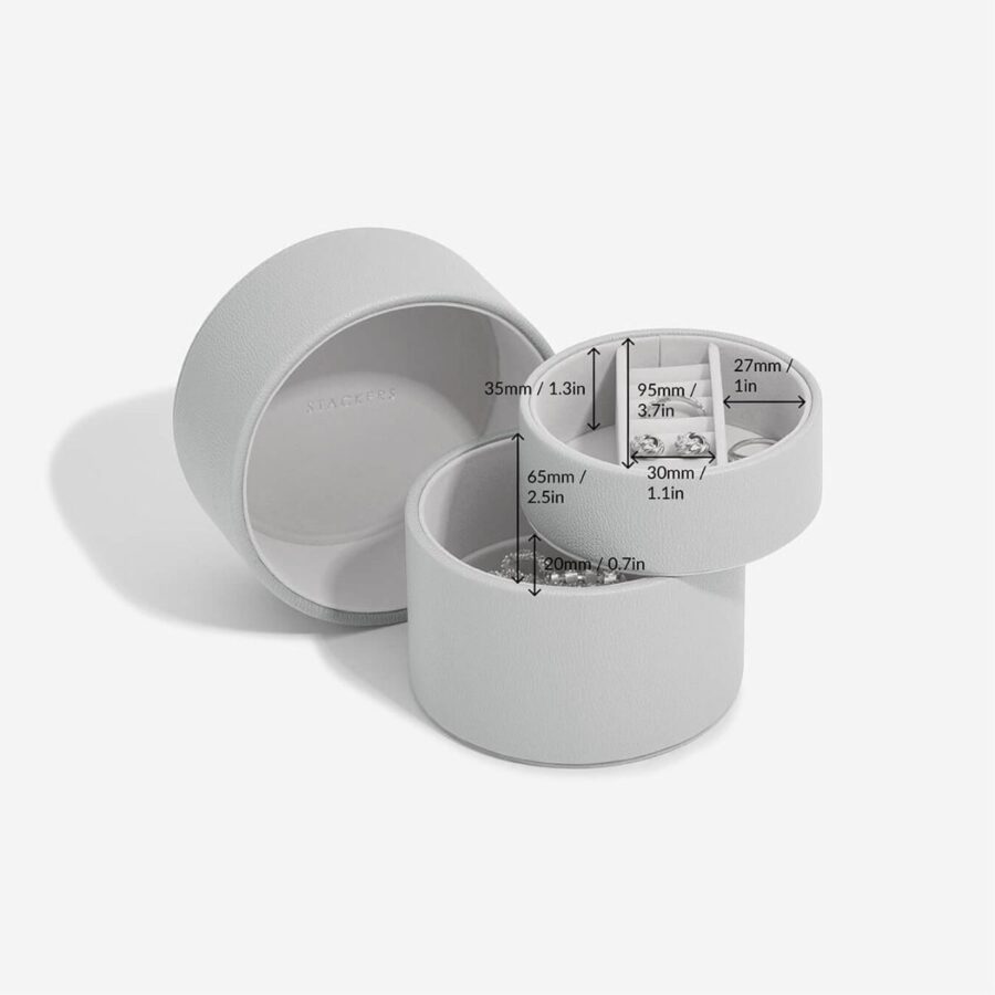 Stackers kutija za nakit Bedside, Pebble Grey