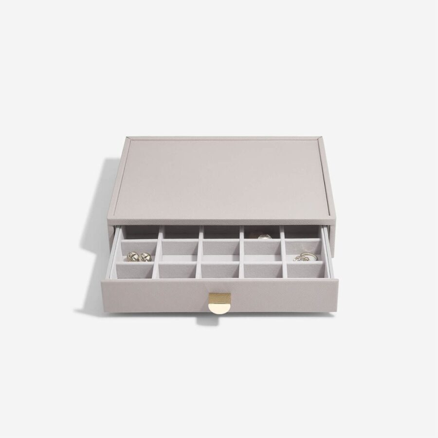 TAUPE CLASSIC DRAWER SET OF 3