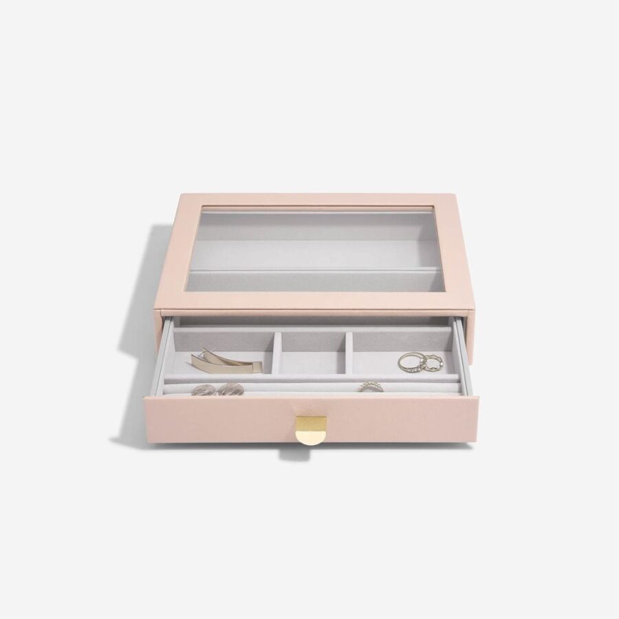 Kutija za nakit Classic, Set 3, Blush & Gold