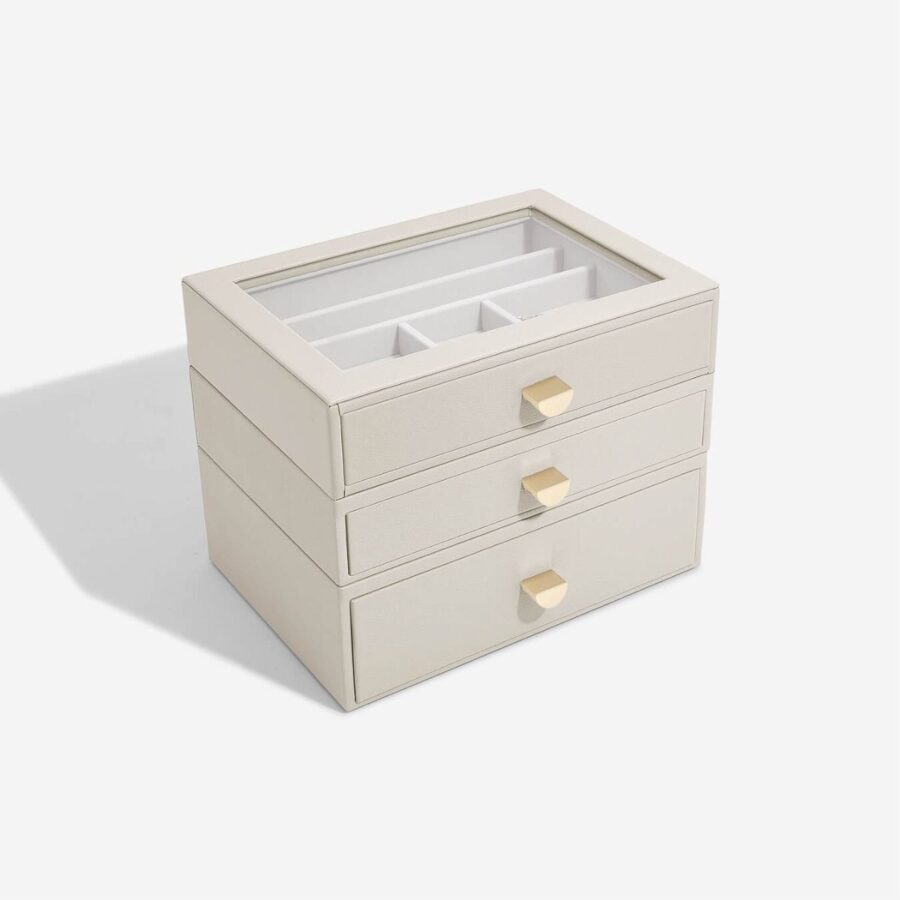 PEBBLE OATMEAL CLASSIC DRAWER SET OF 3