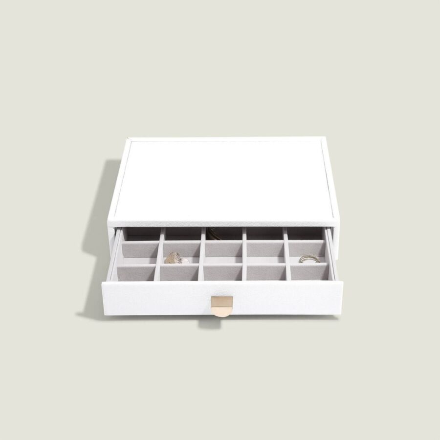 PEBBLE WHITE CLASSIC DRAWER SET OF 3