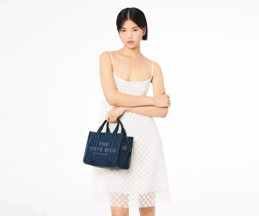 MARC JACOBS MINI TOTE BLUE SEA