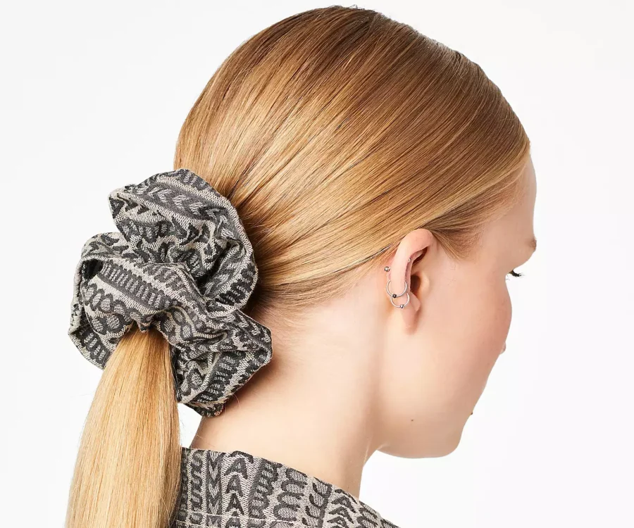 MARC JACOBS MONOGRAM SCRUNCHIE