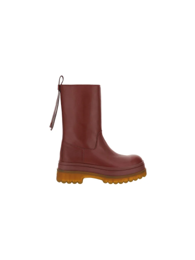 Red Valentino cizme, Burgundy