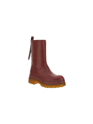 Red Valentino cizme, Burgundy