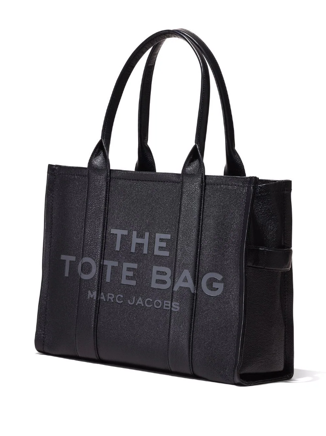 Marc Jacobs The Large Leather Tote Black