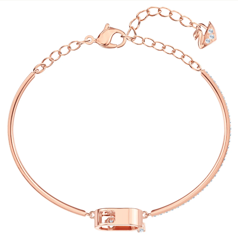 Swarovski SPARKLING DC:NARUKVICA OVAL CZWH/ROS M