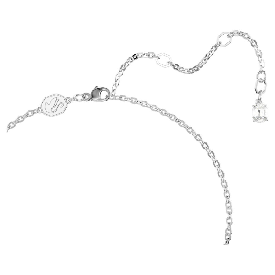 Swarovski lancic Insigne, Bijeli ton, Pavé, Cross