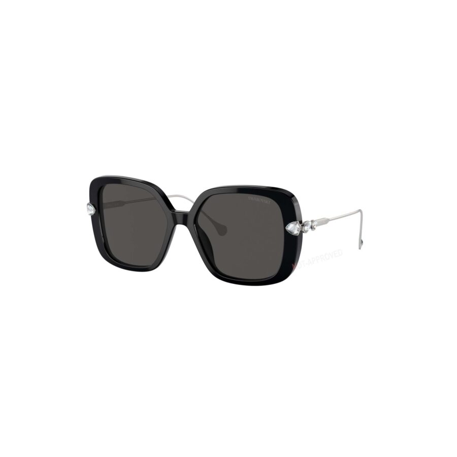 SWAROVSKI SUNCANE NAOCALE MESMERA SK6011EL SQ BLACK/CRE