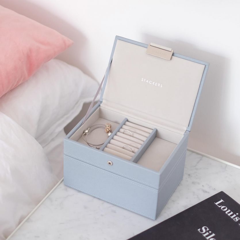 Stackers kutija za nakit Mini Set (2), Dusky Blue