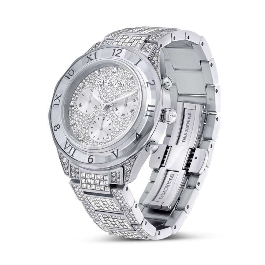 Swarovski sat Dextera Lux, Srebrni ton, Stainless Steel, Swiss Made