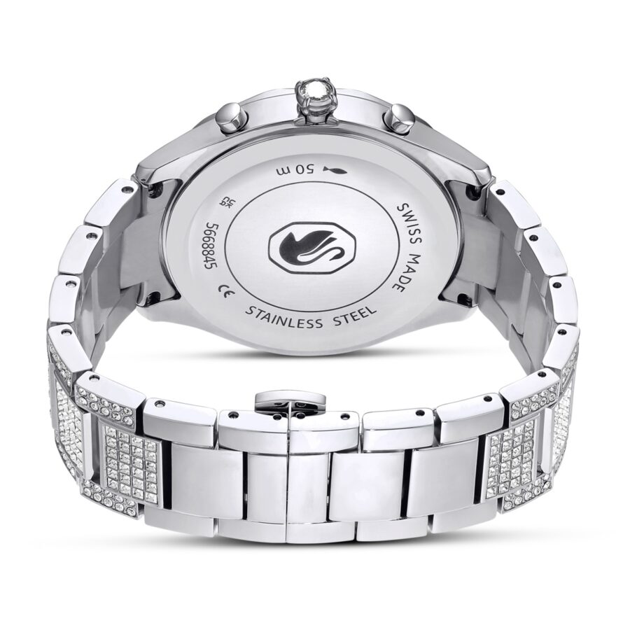 Swarovski sat Dextera Lux, Srebrni ton, Stainless Steel, Swiss Made