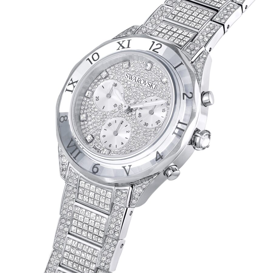 Swarovski sat Dextera Lux, Srebrni ton, Stainless Steel, Swiss Made