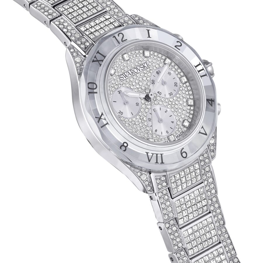 Swarovski sat Dextera Lux, Srebrni ton, Stainless Steel, Swiss Made