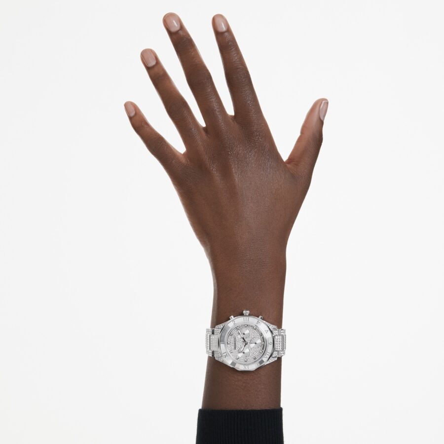 Swarovski sat Dextera Lux, Srebrni ton, Stainless Steel, Swiss Made