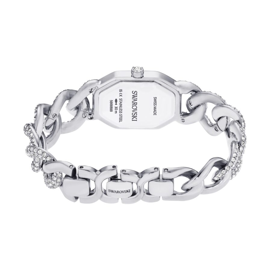 Swarovski sat Dextera Chain, Srebrni ton, Swiss Made, Crystal bracelet