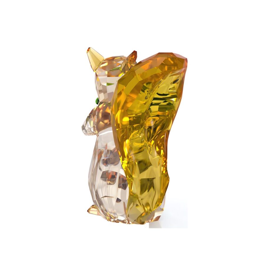Swarovski kristalna figura Idyllia Vjeverica i žir