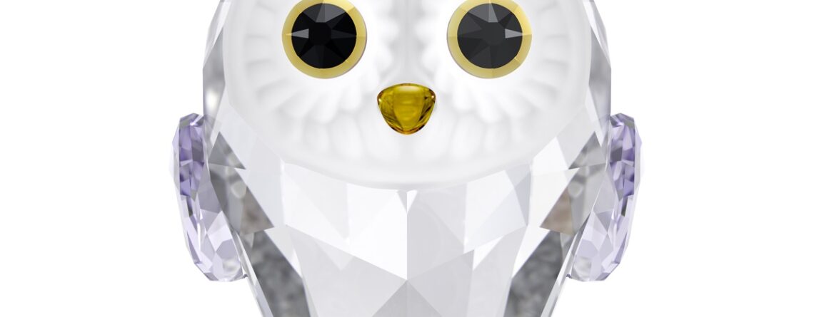 Swarovski kristalna figura Idyllia, Mala Sova