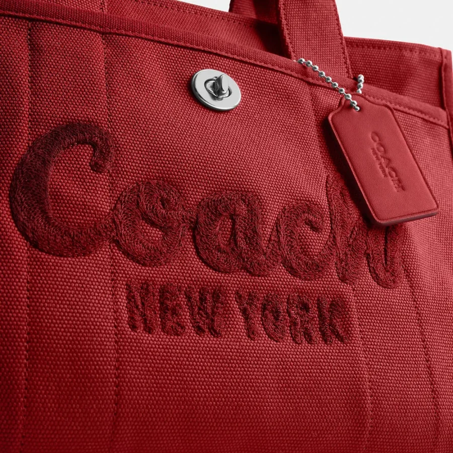 Coach Torba Cargo Tote Red