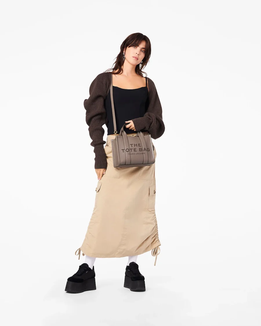 The Leather Small Tote Marc Jacobs