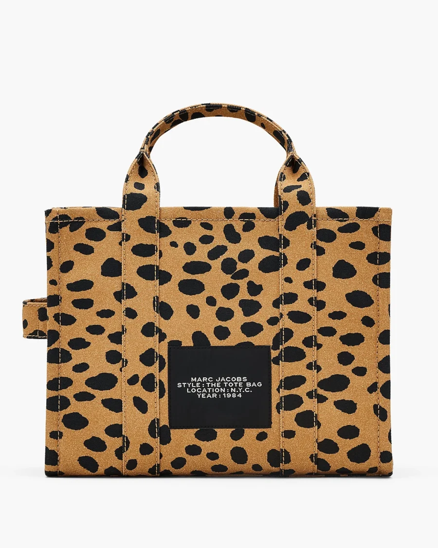 Marc Jacobs The Cheetah Canvas Medium Tote