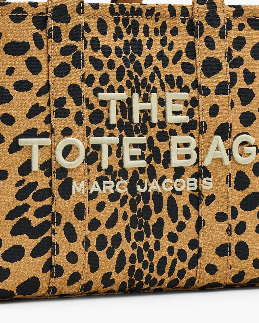 Marc Jacobs The Cheetah Canvas Medium Tote