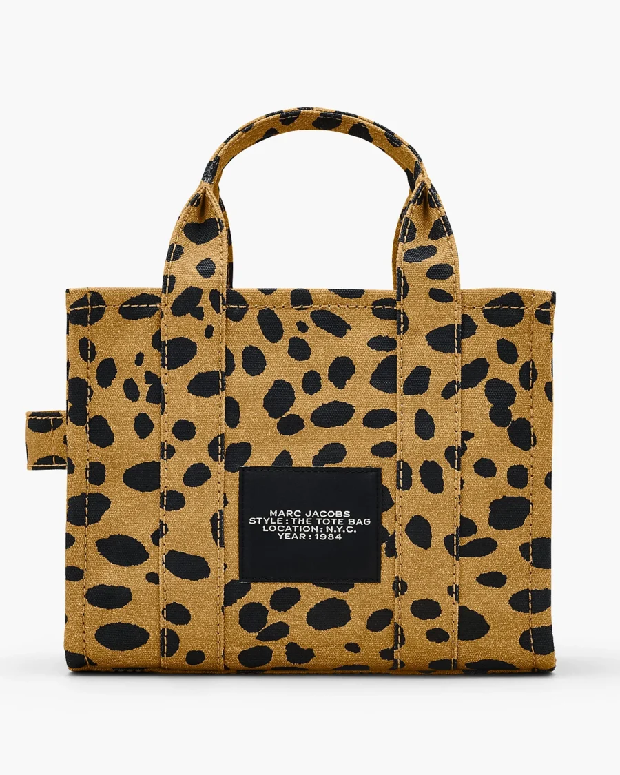 Marc Jacobs The Cheetah Canvas Small Tote