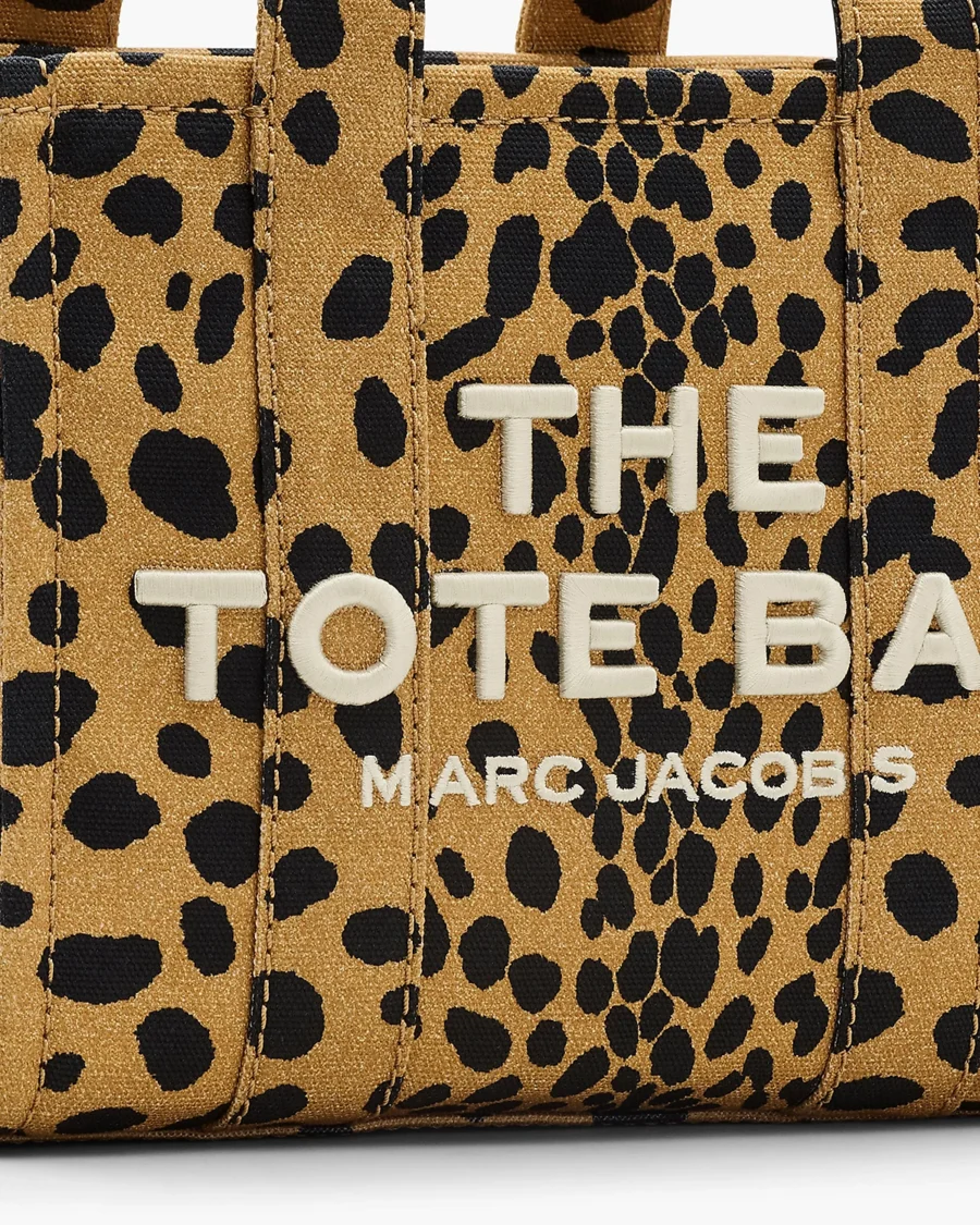 Marc Jacobs The Cheetah Canvas Small Tote