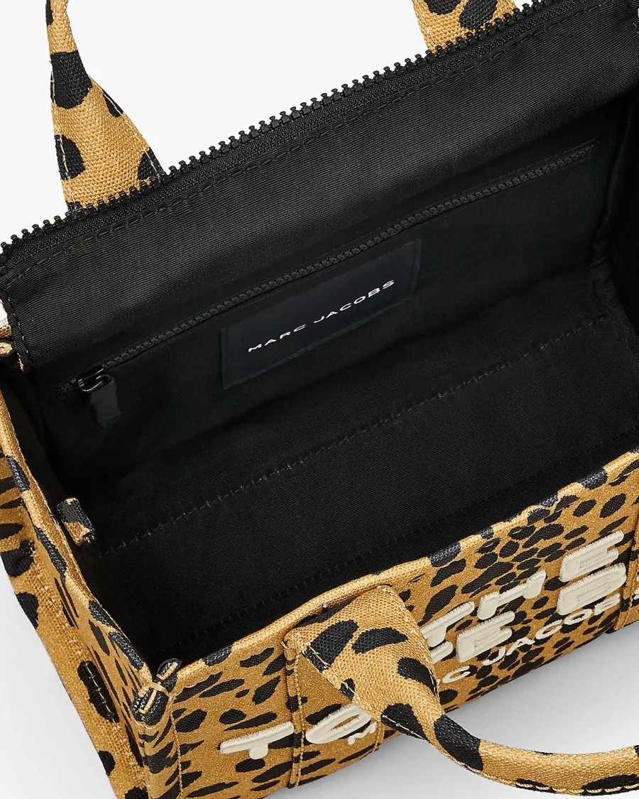 Marc Jacobs The Cheetah Canvas Small Tote