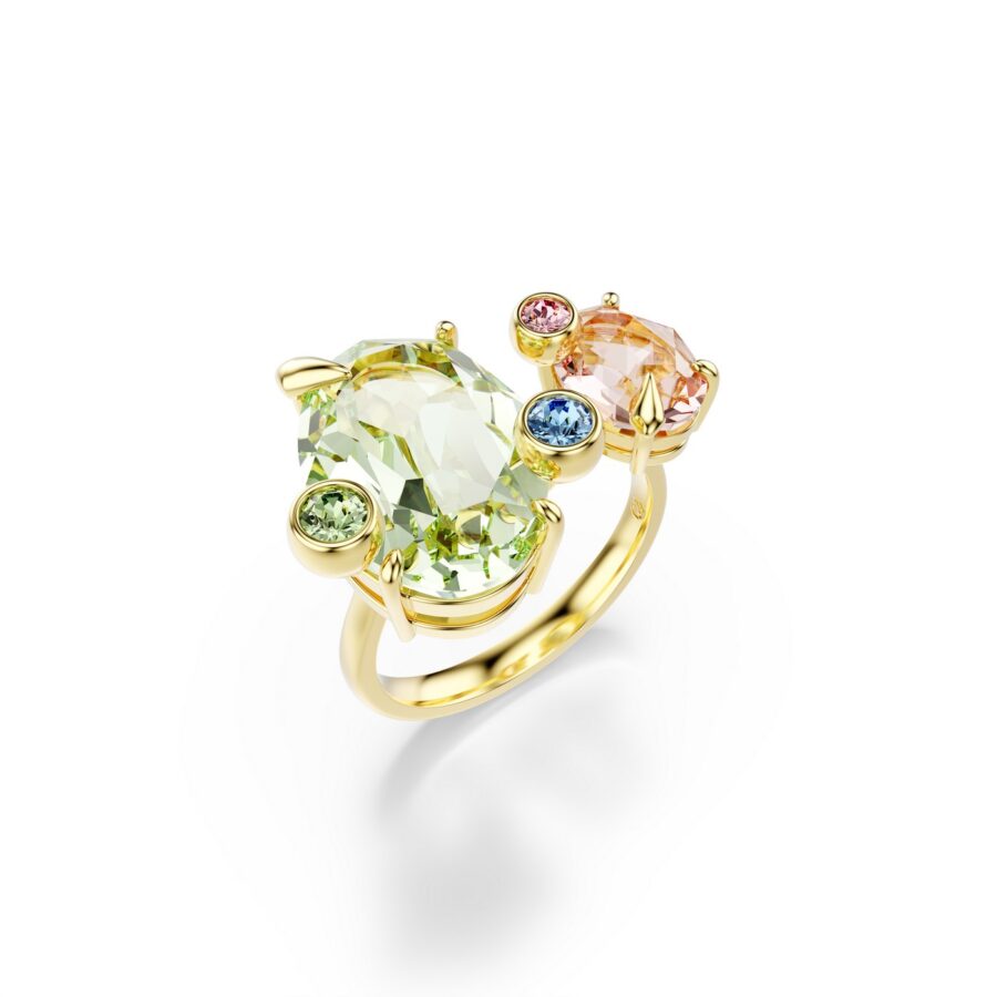 Swarovski Komplet Prstenja Gema, Višebojna