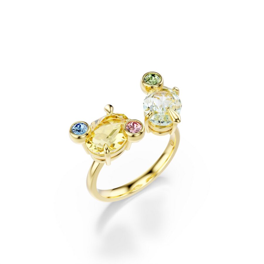 Swarovski Komplet Prstenja Gema, Višebojna