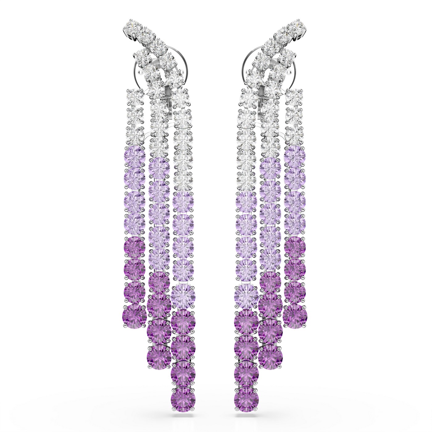 Swarovski Nau&scaron;nice Matrix Clip, Purple