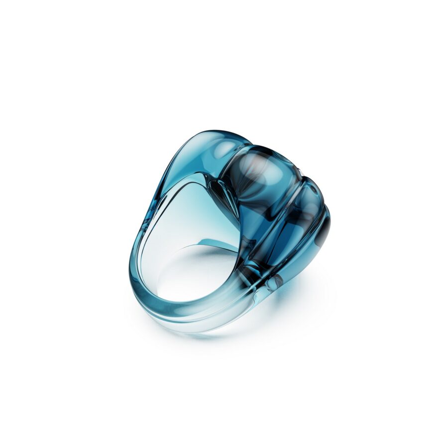 Swarovski Prsten Dulcis Srce, Plava
