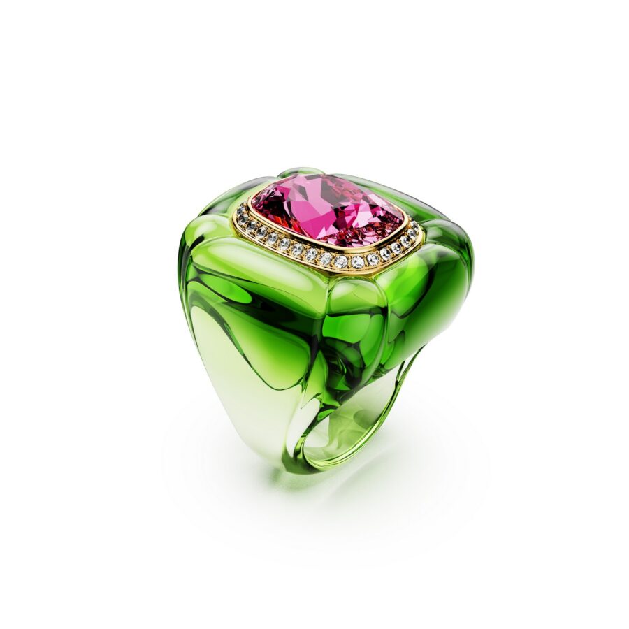 Swarovski Prsten Dulcis, Zelena