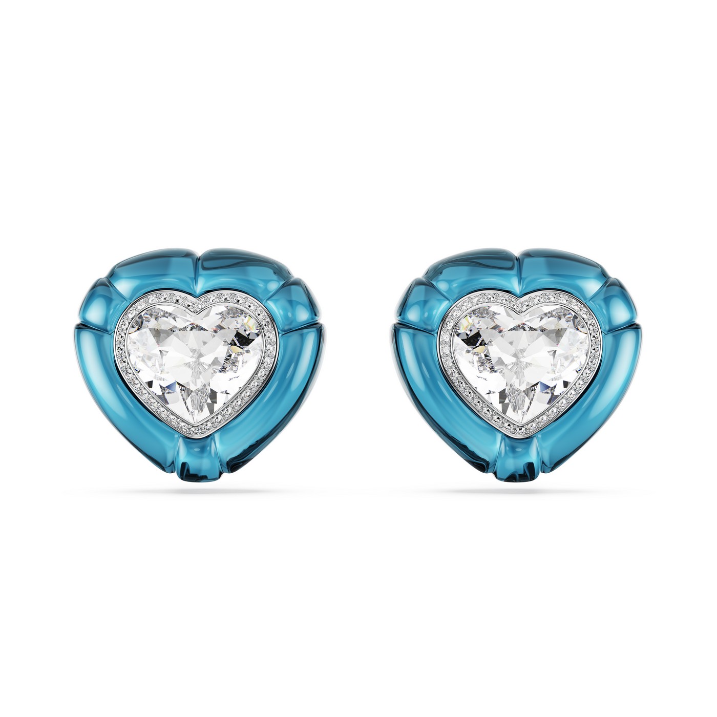 Swarovski Nau&scaron;nice Clip Dulcis Srce, Plava